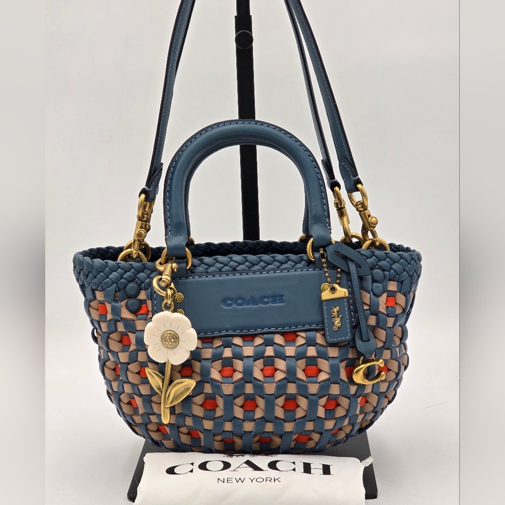 Coach 1941 Woven Tote 16, Lake